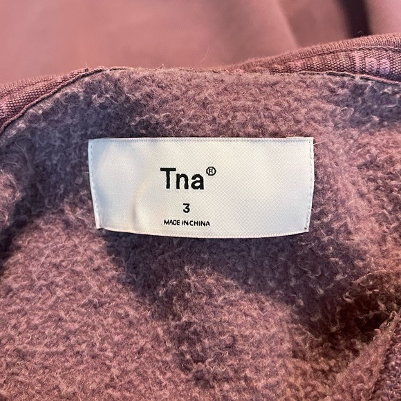 Aritzia TNA Purple Sweatshirt - Picture 4 of 4